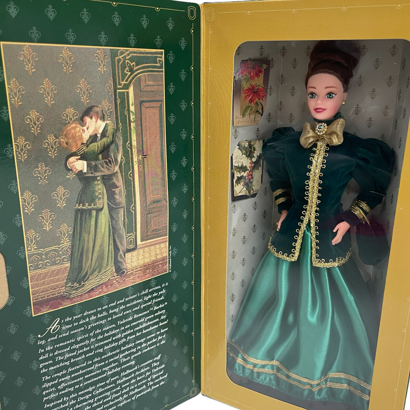 Barbie Mattel Hallmark Yuletide Romance Special Edition Third In Series Doll