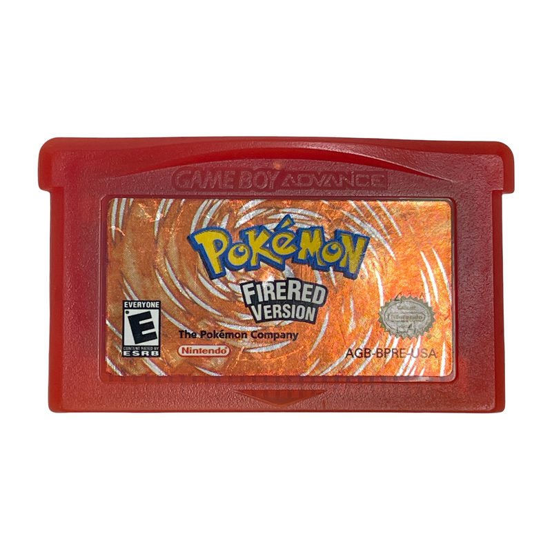 Pokemon FireRed Version Nintendo Game Boy Advance GBA *SAVES*AUTHENTIC*