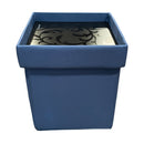 (2) Valerie Parr Hill Reversible Tray Cushion Fold Up Outdoor Storage Ottoman