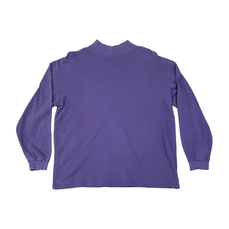 Casual Corner Long Sleeve 100% Cotton Turtleneck Shirt