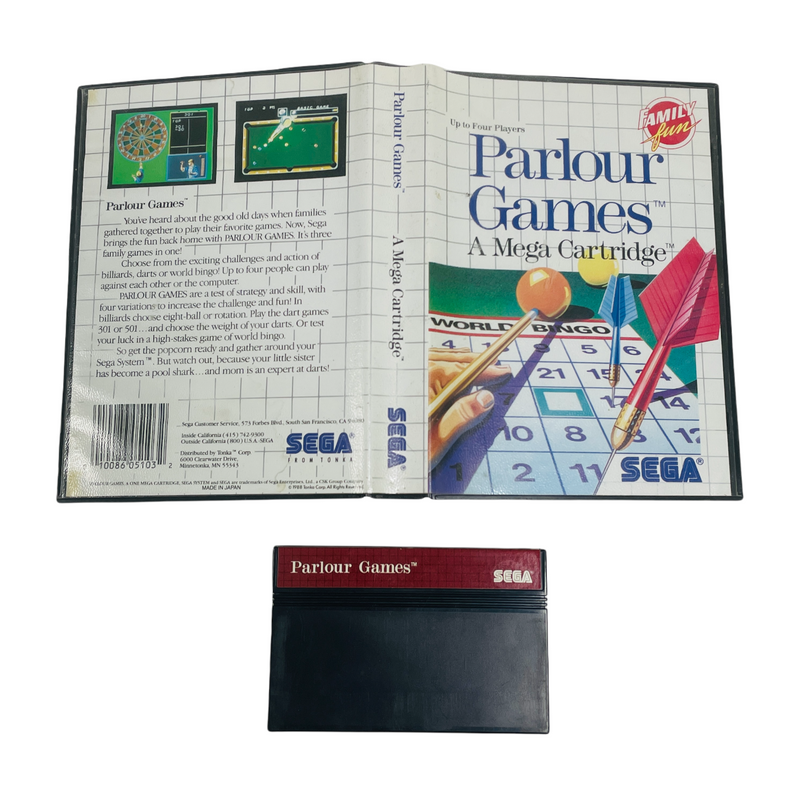 Parlour Games Sega Master System