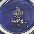 Jlmenau Graf Von Henneberg Porzellan Echt Kobalt Germany Floral 5-3/4" Bowl