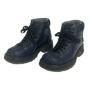 Dr Doc Martens DM'S Womens Leather Combat Motorcycle Ankle Boots 9793