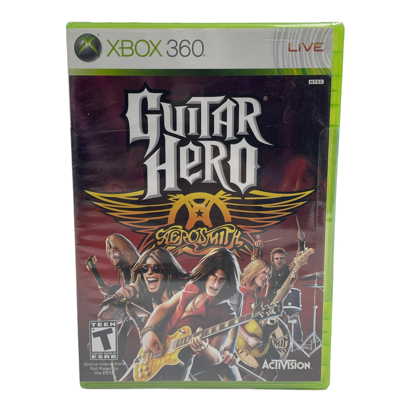 Guitar Hero Aerosmith Microsoft Xbox 360