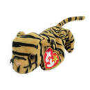 TY Original Beanie Babies Stripes The Tiger Stuffed Toy Beanbag Plush 4065