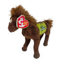 TY Original Beanie Babies Kentucky Derby 132 Horse 8" Stuffed Toy Beanbag Plush