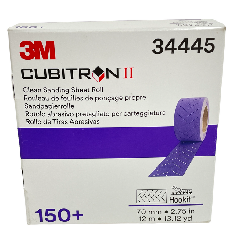 Cubitron II 3M Purple Clean Sanding Sheet 2.75"x13.12 Yard Roll 34445