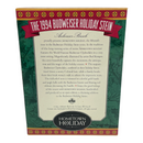 Budweiser 1994 Hometown Holiday Beer Stein Mug