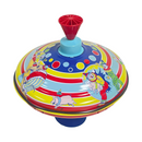 Schylling Vintage Tin Metal Spinning Circus Top Toy