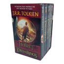 The Hobbit & The Lord of the Rings JRR Tolkien 4 Book Set