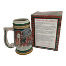 Budweiser 1997 Home For The Holidays Beer Stein Mug