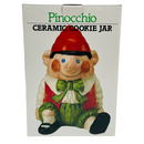 Dayton Hudson Marshall Fields 1991 Pinocchio Ceramic 10.5" Cookie Jar