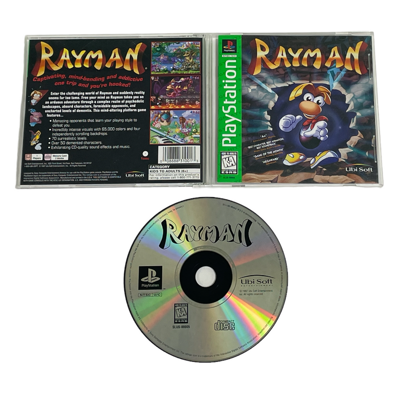 Rayman Greatest Hits Sony Playstation 1 PS1