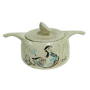 Red Wing Bob White Quail Medium 2 Quart Qt Casserole Dish Bowl