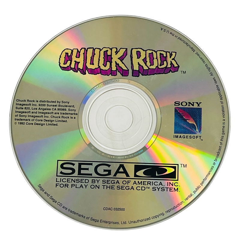 Chuck Rock Sega CD