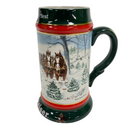 Budweiser 1991 Collector's Series The Season's Best Holiday Beer Stein Mug