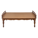 Mersman Vintage Maple Wood Side Rails Coffee Table