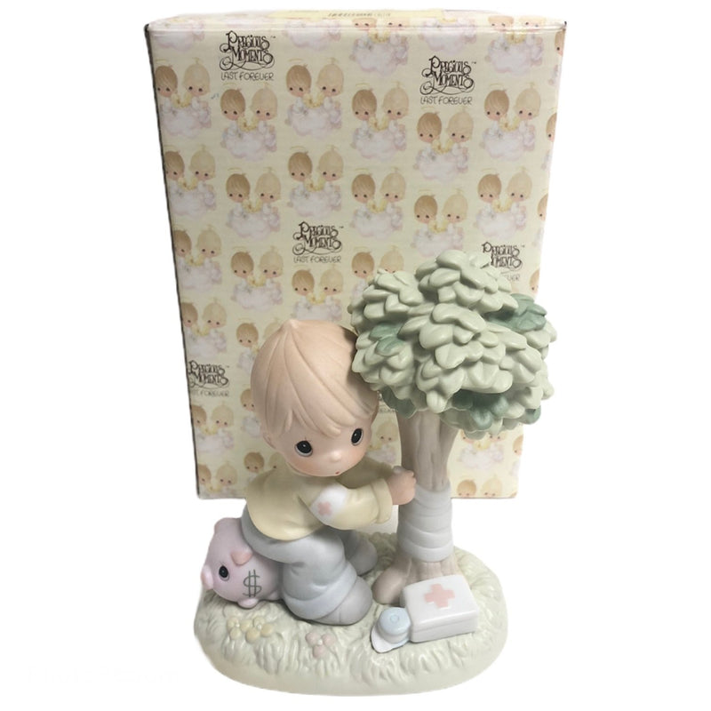 Precious Moments Moneys Not The Only Green Thing Worth Saving Figurine 531073