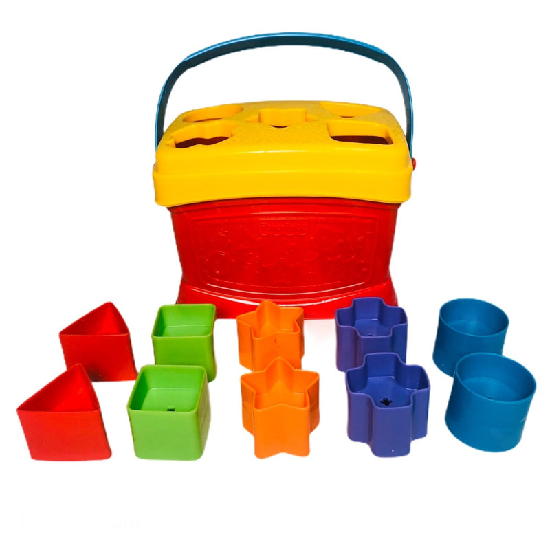 Fisher Price 10 Block Shape Sorter Container