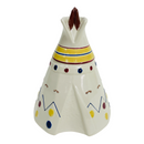 Abingdon Pottery 1949 Wigwam Teepee 11.5" Cookie Jar