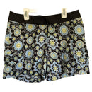 Natural Reflections Womens Blue Green Floral Swim Shorts
