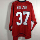 Olaf Kolzig Autographed Washington Capitols Jersey JSA Authentic COA