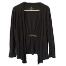 New York & Company Womens Open Cardigan