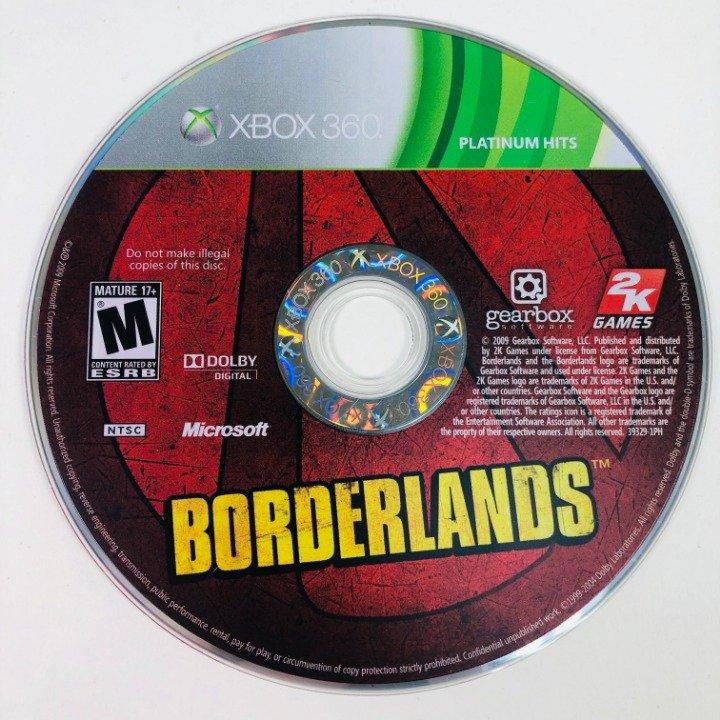 Borderlands Platinum Hits Microsoft Xbox 360