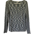 Relativity Womens Long Sleeve Blue Shirt