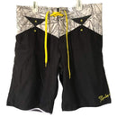 Jet Pilot Diamonds Womens Black Board Shorts