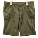 Lei Womens 2 Button Waist Tie Shorts