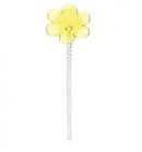 Waterford Crystal Yellow Pansy Flower 11" Sculpture